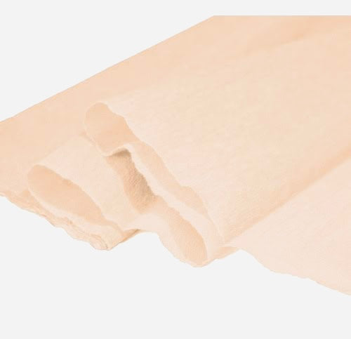 Papel Crepe Marfil (2 paquetes )